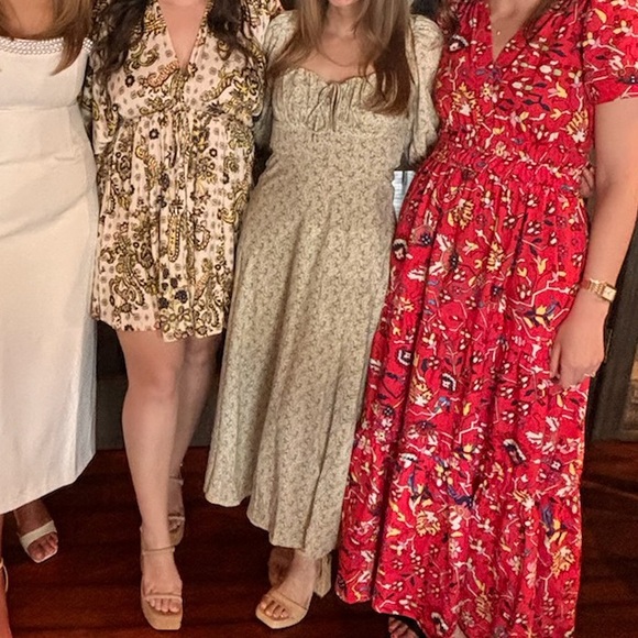 ASTR the Label Floral Print Long Sleeve Back Cutout Midi Dress - Picture 15 of 15